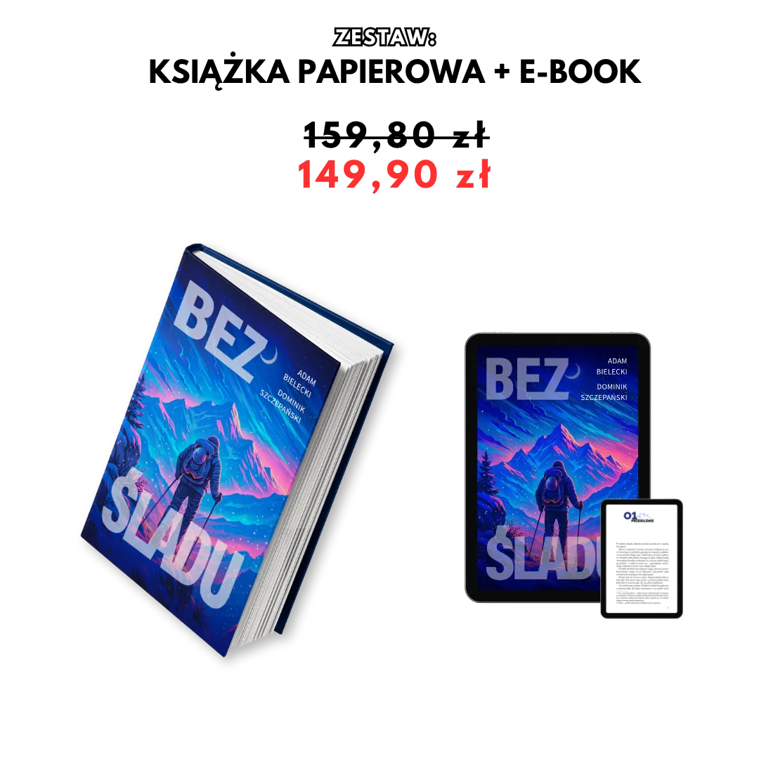 Zestaw: książka papierowa + e-book - 159,80 zł, teraz 149,90 zł